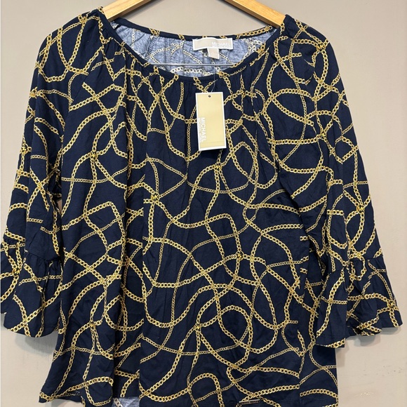 MICHAEL KORS NWT Lightweight Chain Design Top - Picture 1 of 8